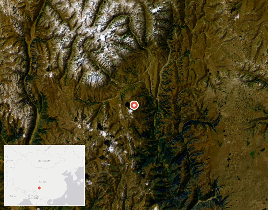 Where this trek is in China