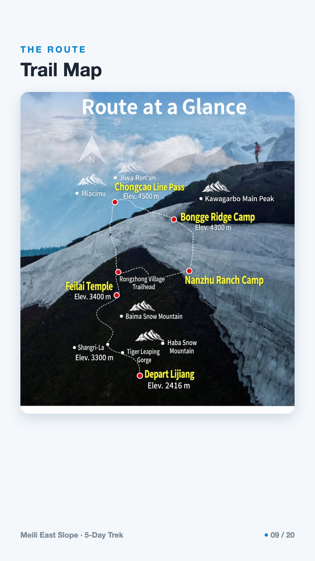 Meili East Slope · 5-Day Trek — 9