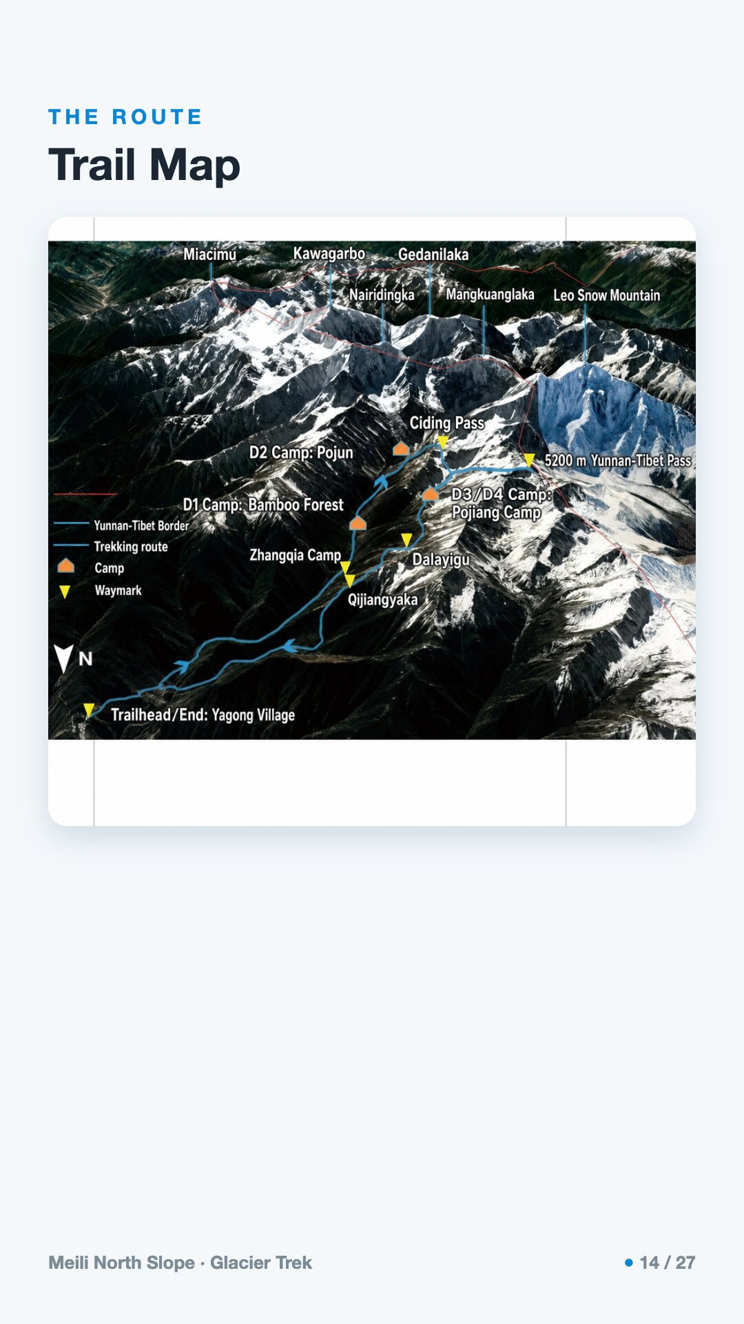 Meili North Slope · Glacier Trek — 14